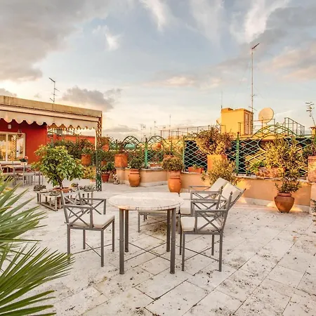 Апартаменты Exclusive Terrace Campo Di Fiori Pantheon Рим