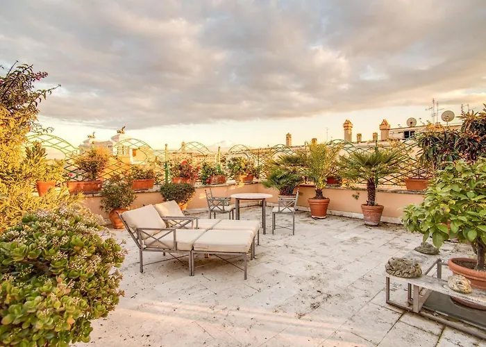 Exclusive Terrace Campo Di Fiori Pantheon * Řím